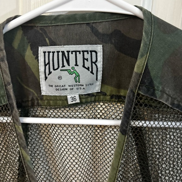 vintage thrift distressed army vest mesh taking offers - Picture 4 of 7